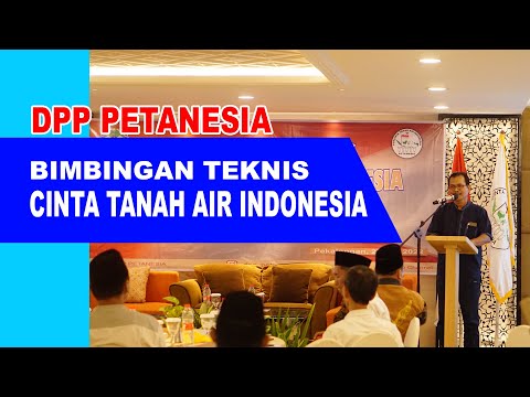 DPP PETANESIA Adakan kegiatan Bimbingan Teknis cinta tanah air Indonesia di pekalongan